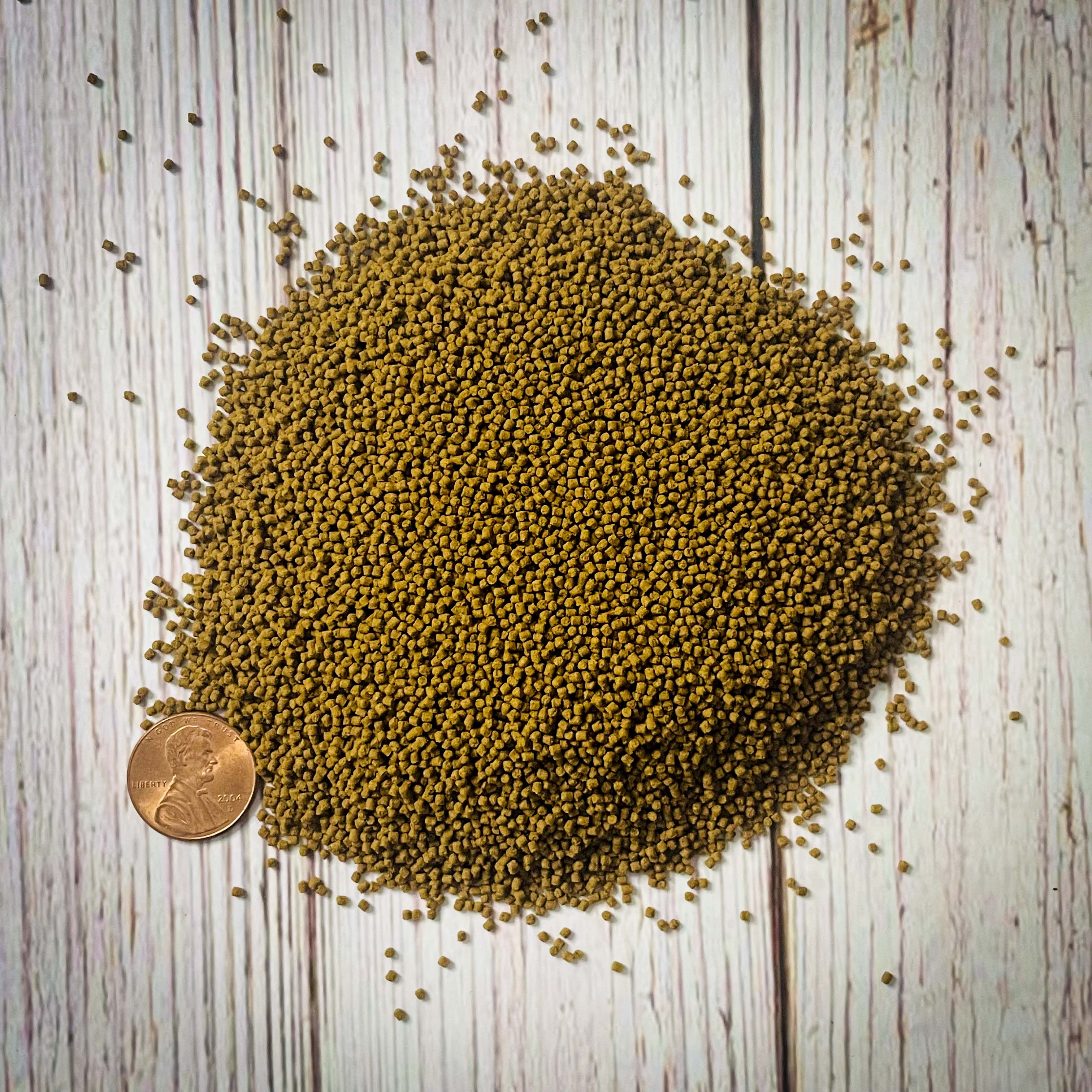 Ken's Premium Hi Intensity Color Enhancing Fish Food Pellets - 1.5 Mm, Spirulina-Based For Bottom Feeders